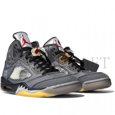 NIKE AIR JORDAN 5 RETRO OFF-WHITE BLACK CT8480-001